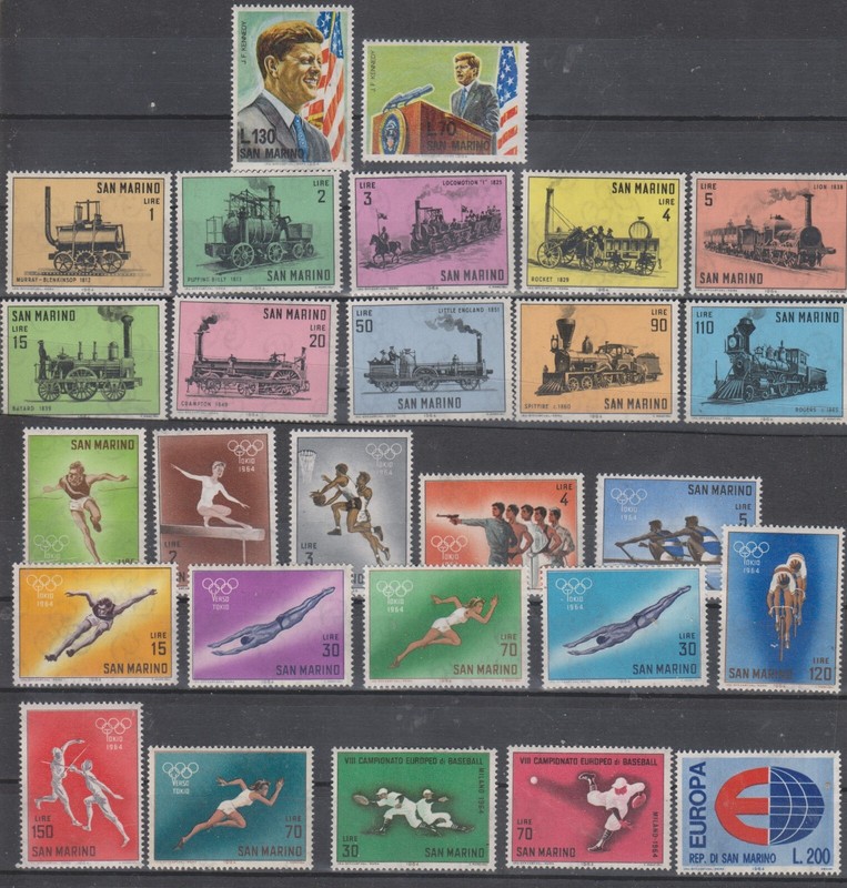 San Marino 1964 Postfrisch 4163