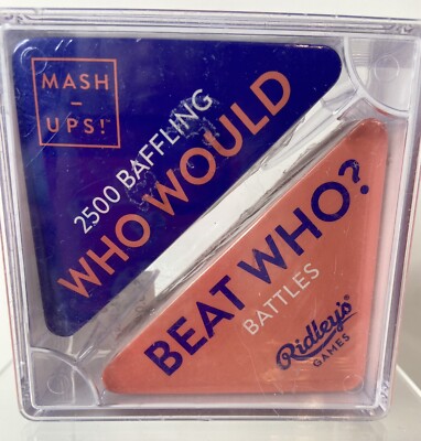 Ridley s Game Who Would Beat Who? Small Box Mash Ups!  Sealed
