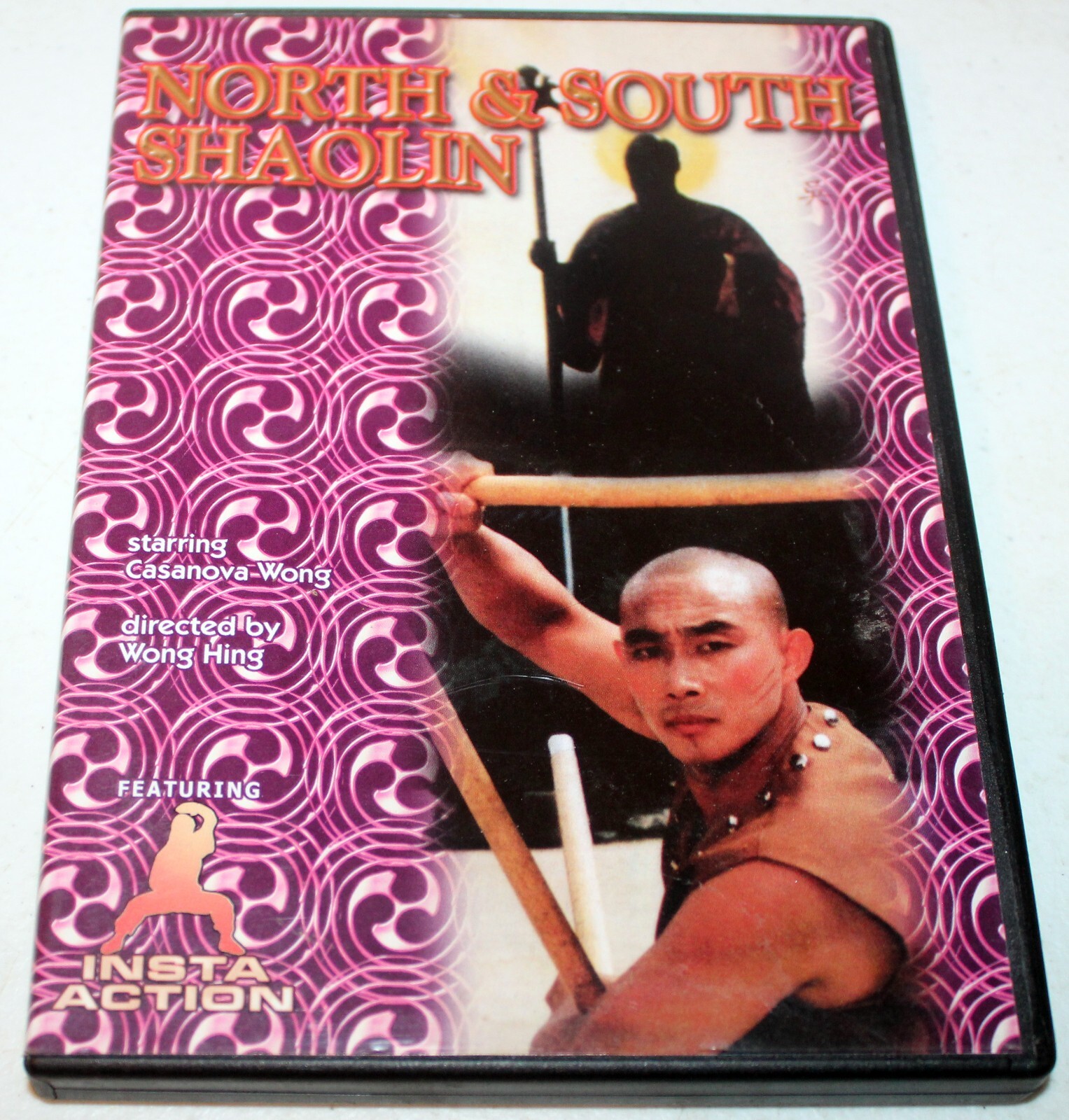 North & South Shaolin (DVD, VideoAsia) Casanova Wong, Wong