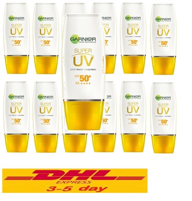12x30ml Garnier Skin Naturals Color Light Complete Super UV SPF50+/PA++++Unisex 