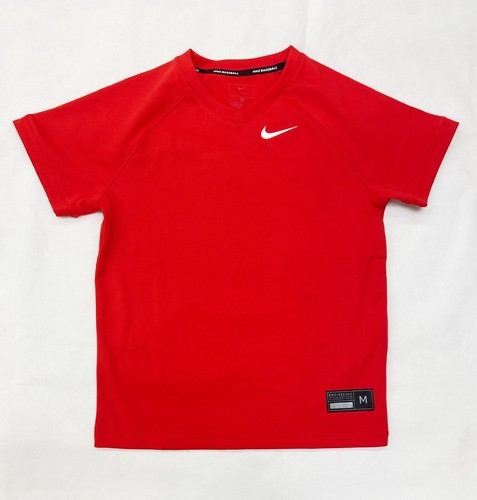 Nike Youth Stock Vapor Select2 V-Neck Baseball Jersey Kids M
