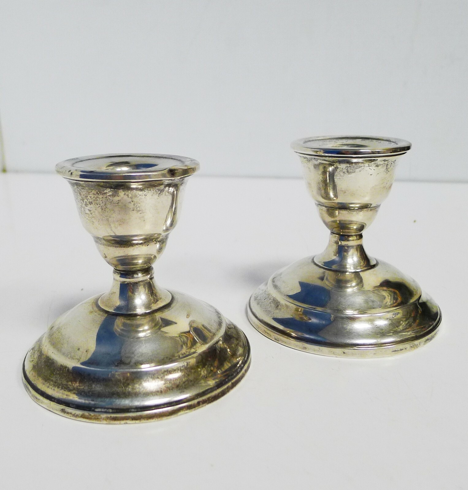 Watrous Sterling Silver Weighted Reinforced Candle Holder 3