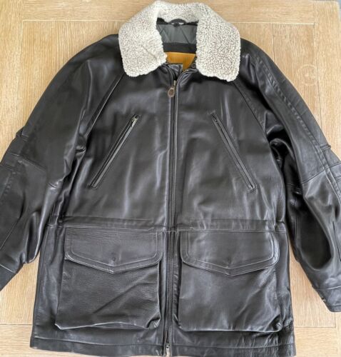 Vintage Timberland Weathergear Black Leather Jacket Vintage Timberland Weathergear Black Leather Jacket