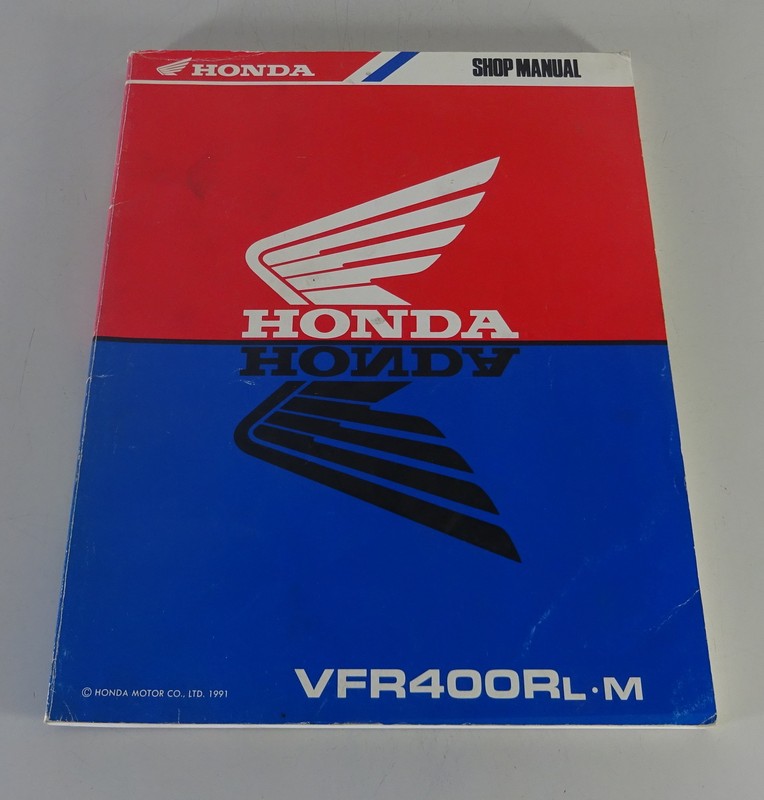 Werkstatthandbuch Workshop Manual Honda Vfr 400 R Typ Nc30 Stand 1991