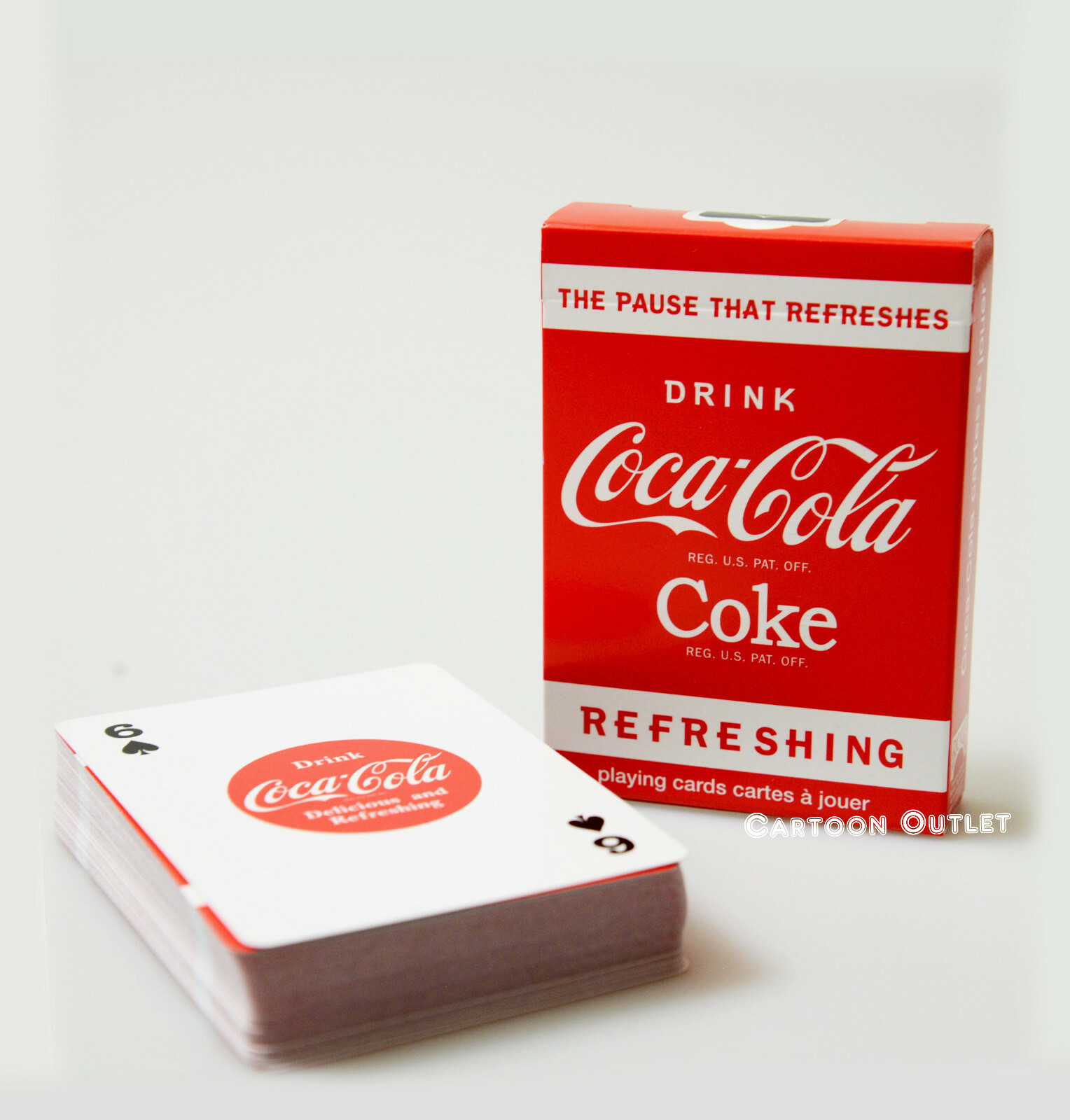 COCA COLA COKE PLAYING CARDS GAME BARAJA CARD GAME DECK GIFT