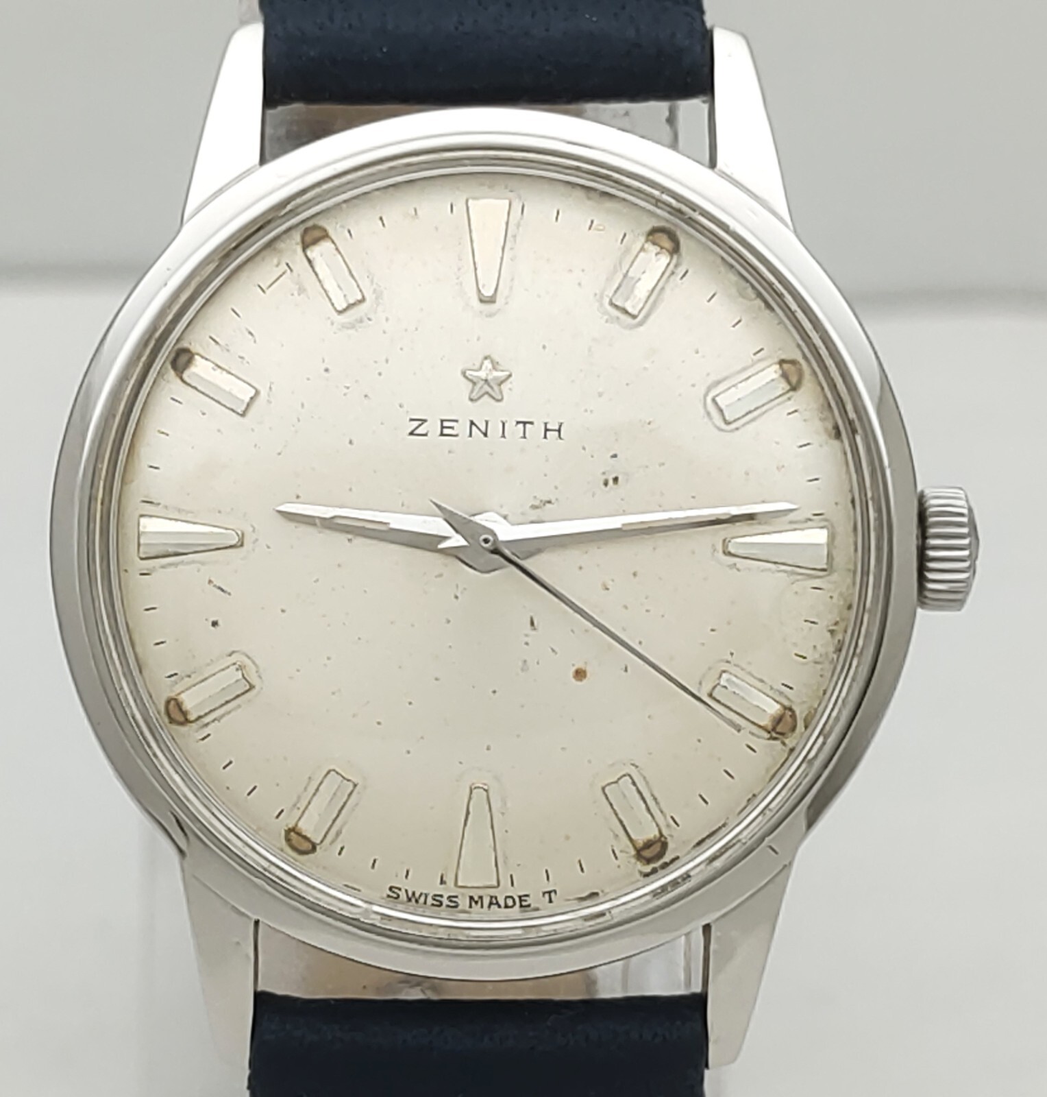アンティーク ゼニス ZENITH Cal.2532PC 自動巻き メンズ ZENITH Hand Wind Cal.2532 Swiss Made Men's Steel Antique