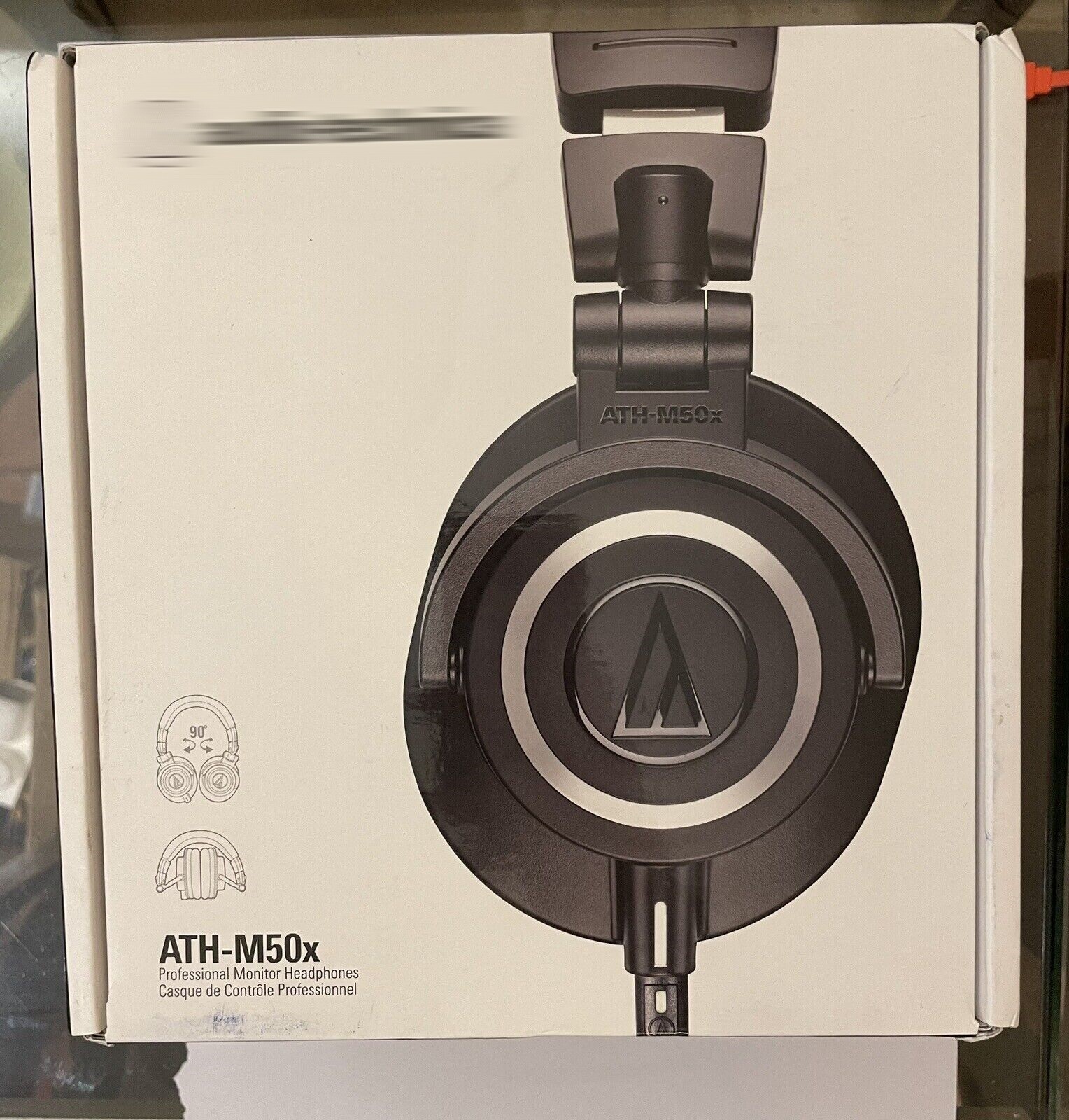 Headphones Audio Technica ATH-M50X Professional Studio Monit