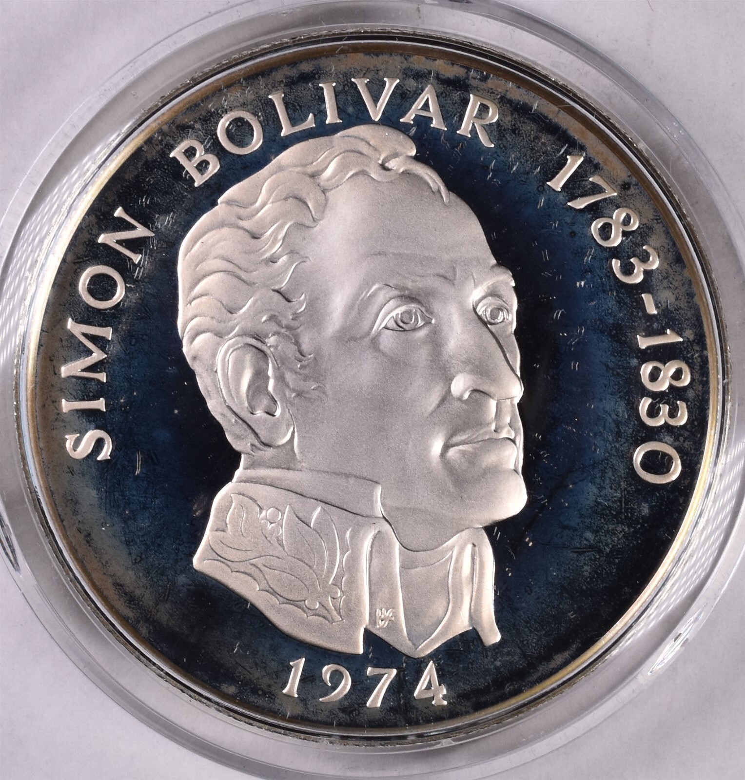 1974 Panama 20 Balboas 129.59g Silver 0.925 With Box & COA 1974 Panama 20 Balboas 129.59g Silver 0.925 With Box & COA
