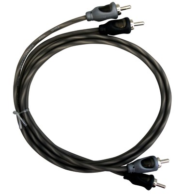 HA-RCA3 Car Audio 2 Channel Stereo 3 Foot Twisted Pair RCA Cable