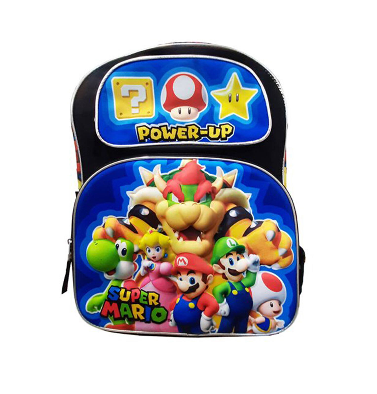 Super Mario 3D Power Up Junior 12-дюймовый рюкзак НОВЫЙ 