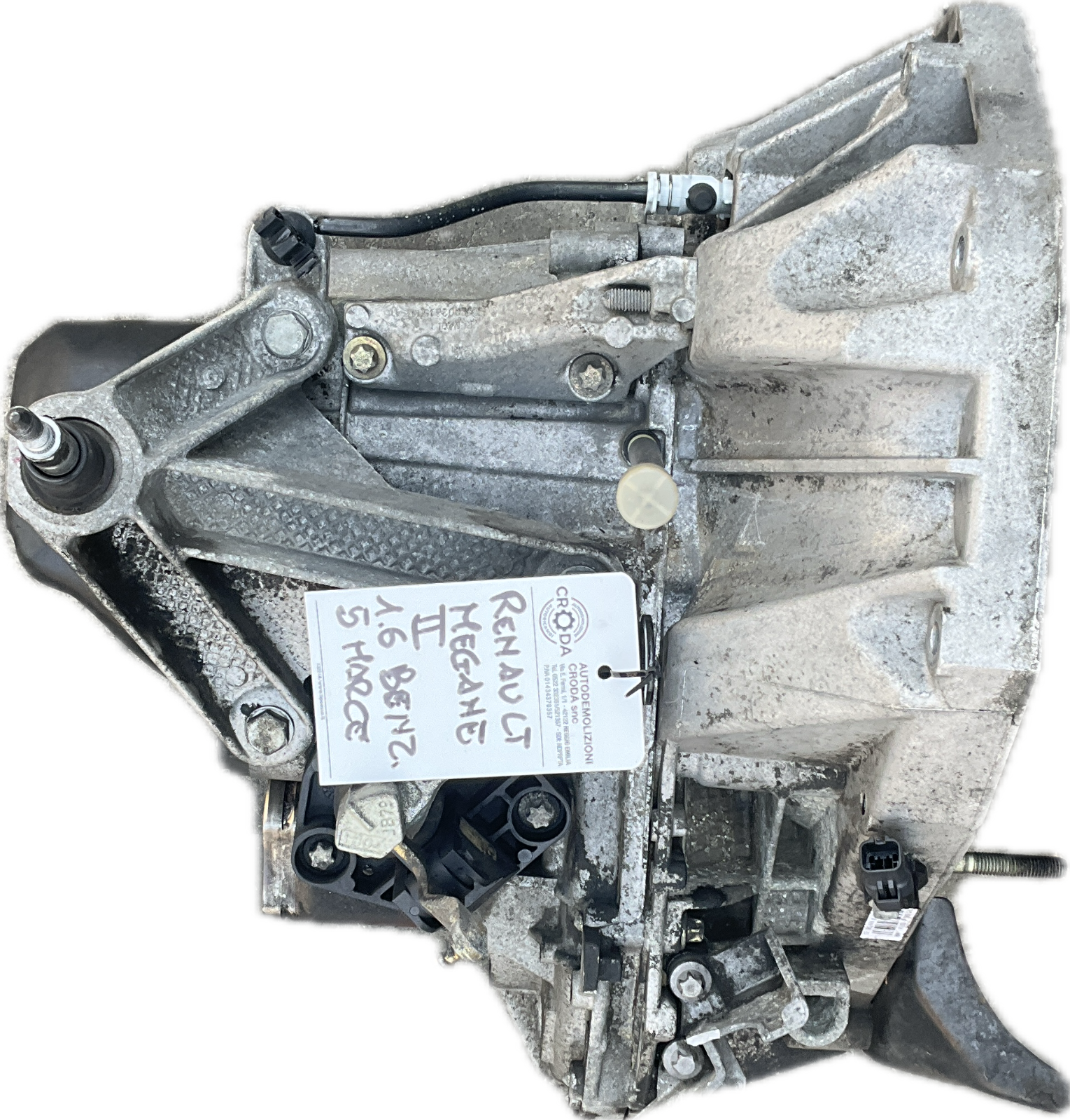 Cambio manuale per modello RENAULT MEGANE II 1.6 benzina 5 marce ricambio usato