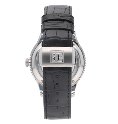 Pre-owned Perrelet First Class Double Rotor Silver Dial 42.5mm Auto Men's Watch A1090/1a
