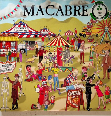 MACABRE Carnival Of Killers LP (NEW Limited Black Vinyl 2020) Death Metal Thrash