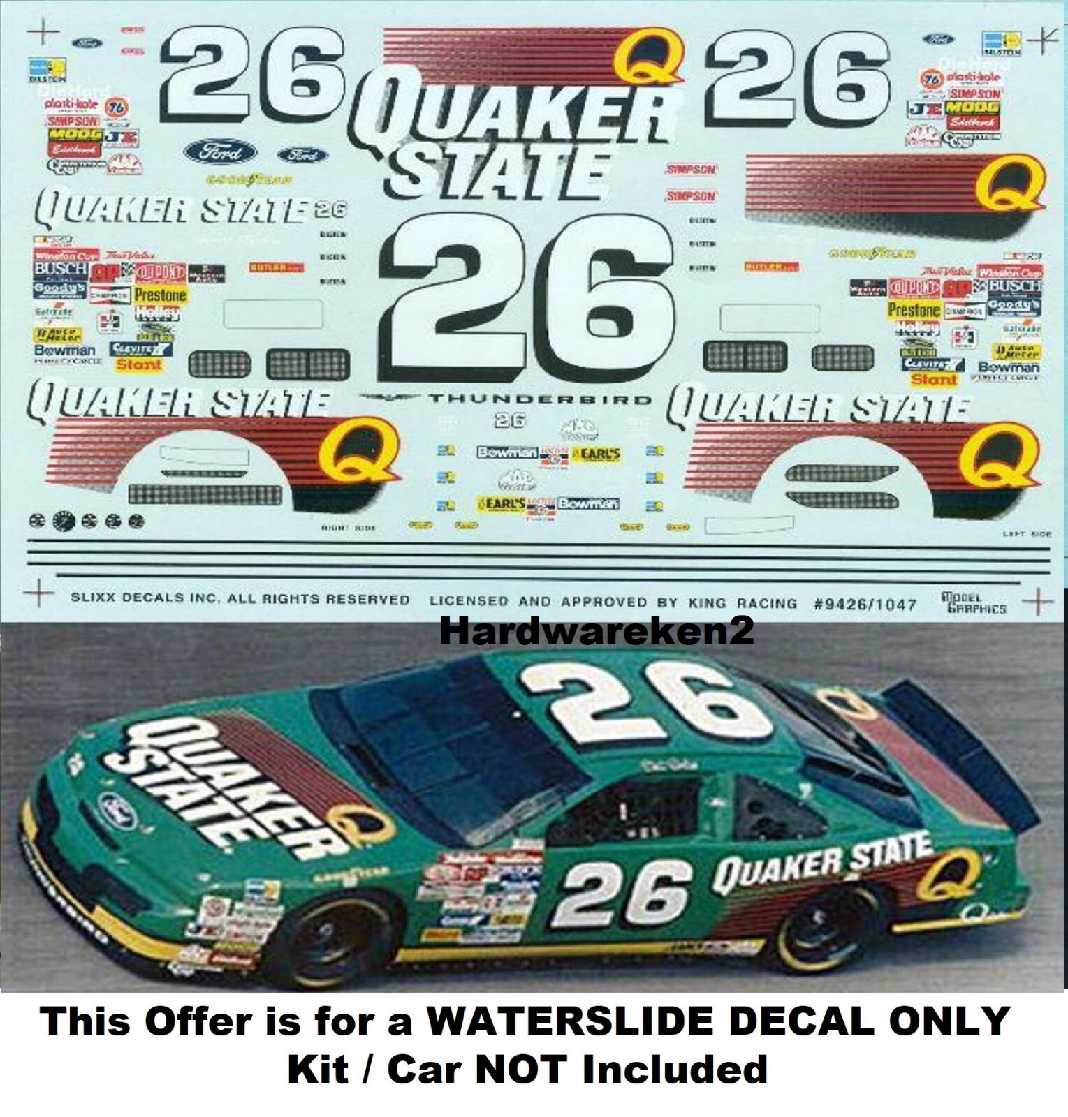 MAC TOOLS Pennzoil NASCAR1/24 ナスカー MAC TOOLS Pennzoil NASCAR1/24 ナスカー