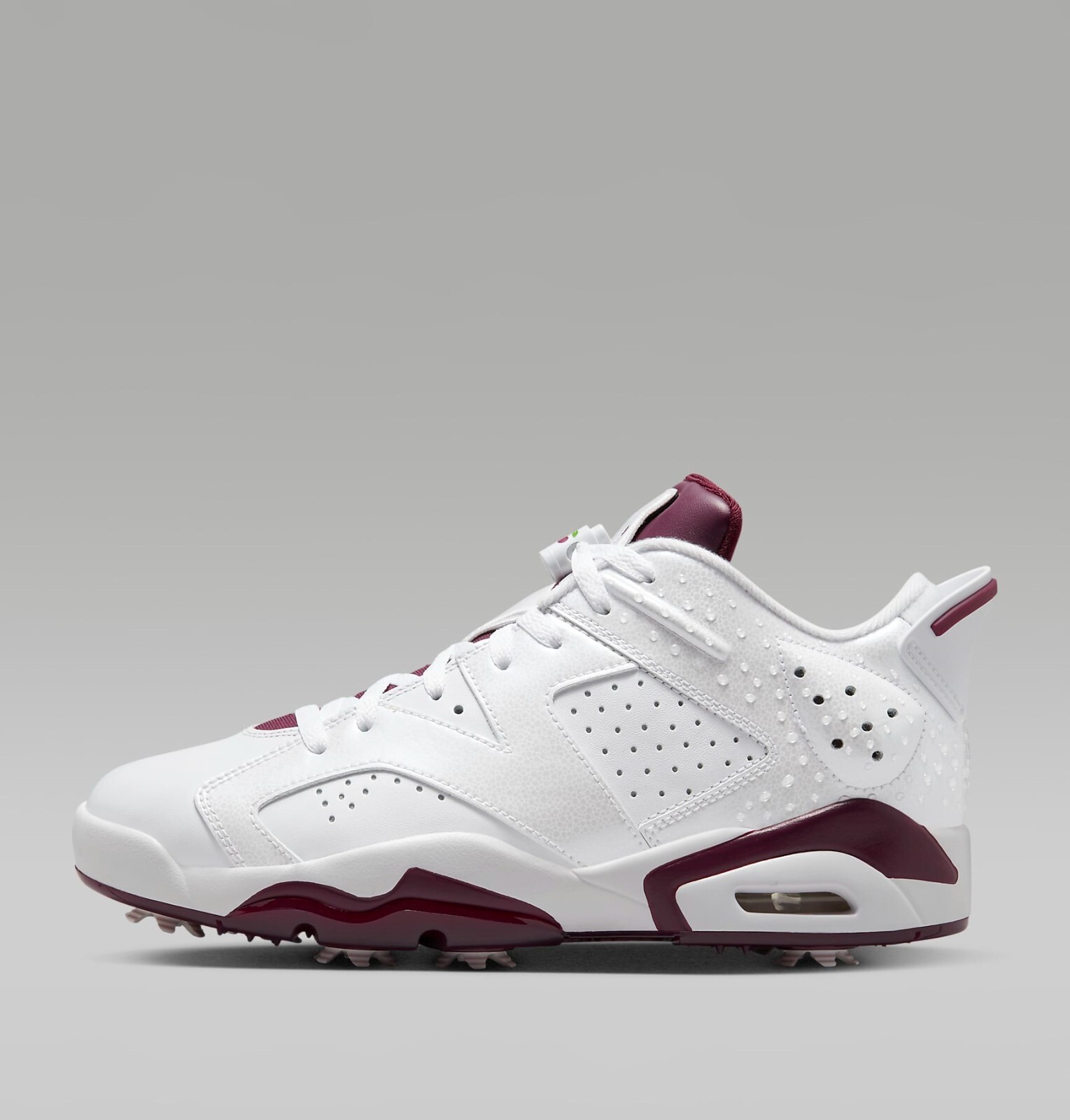 Nike Jordan Retro 6 G NRG Golf Shoes Sneakers White/Bordeaux Nike Jordan Retro 6 G NRG Golf Shoes Sneakers White/Bordeaux