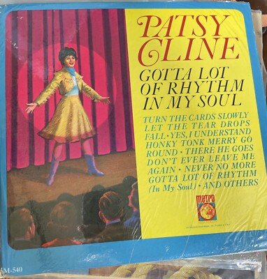 Patsy Cline Gotta Lot Of Rhythm In My Soul Shrink Wrap On Records vinyl vintage