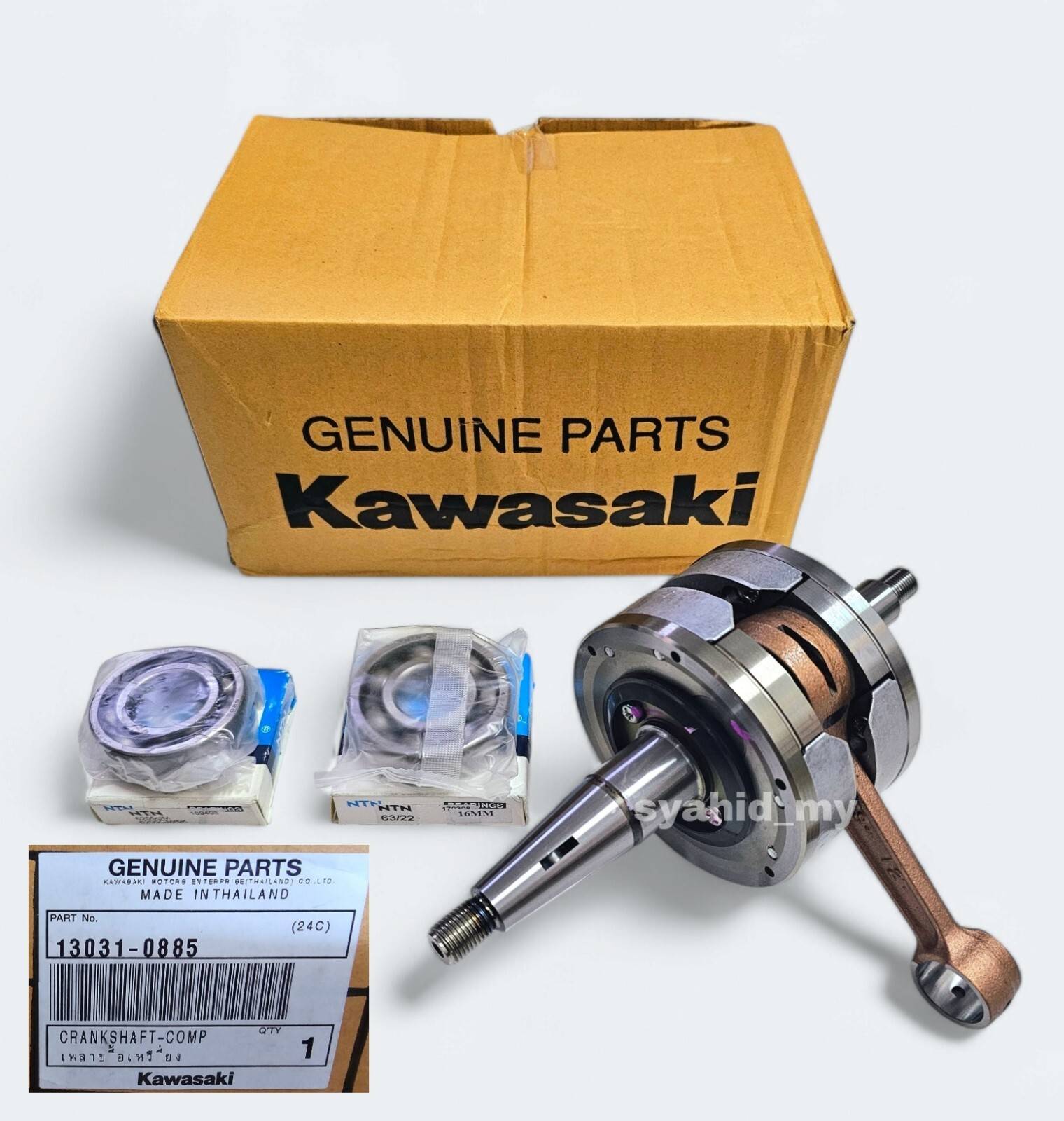 🔥 ORIGINAL 🔥 Genuine Crankshaft Ass'y 13031-0885 Kawasaki