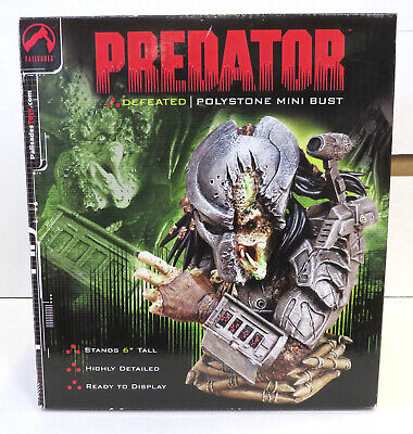 Defeated Predator 6'' Mini Bust (2003) Palisades New Sealed 118/4000