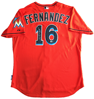 Jose Fernandez 2013 Game Worn Used & Signed 1st Debut Rookie Baseball Jersey 