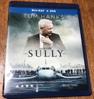 Sully (Blu-ray, 2016) Tom Hanks Gently Used Free Shipping.