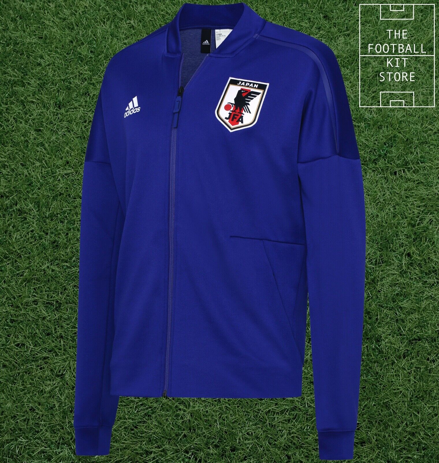 Official adidas Japan ZNE Jacket - JFA Football Track Top Official adidas Japan ZNE Jacket - JFA Football Track Top