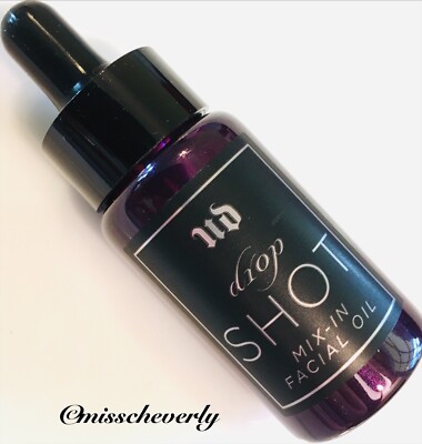 URBAN DECAY Drop Shot Mix-In Facial Oil 0.8oz/24ml FULL SIZE ~ NEW IN BOX ~ $34