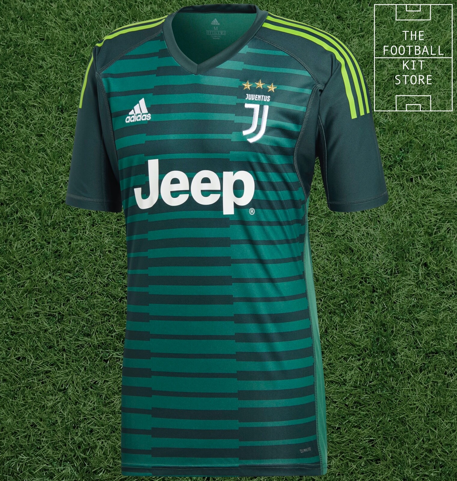 Official adidas Juventus Goalkeeper Shirt - Football Jersey - Mens