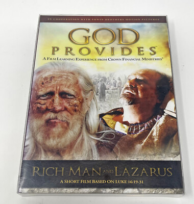 God Provides Rich Man and Lazarus DVD Learning Experience Luke 16:19-31 New