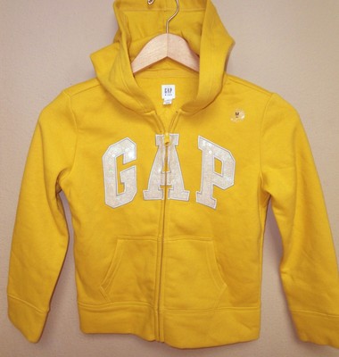 gap mustard yellow hoodie