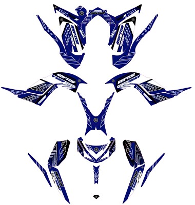 Fits Yamaha Raptor 700R Graphics Kit 2013 TO 2024 decal KIT stickers