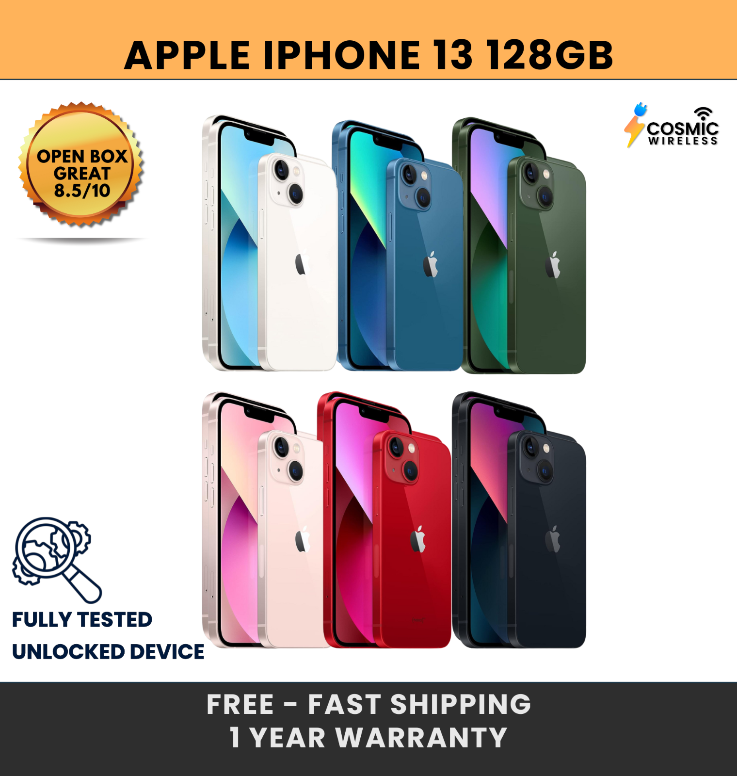 Amazon.com: Apple iPhone 13 Pro Max, 128GB, Sierra Blue