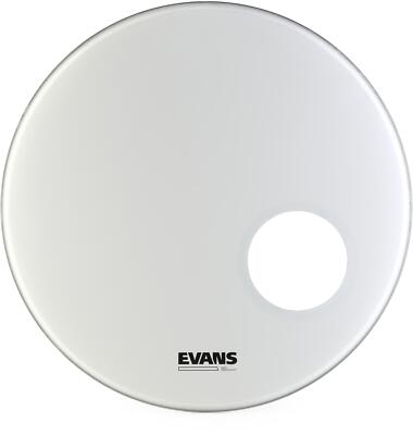 Evans EQ3 Smooth White Resonant Bass Head - 20 inch