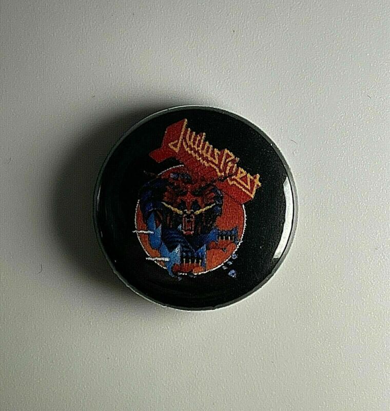 Judas Priest Defenders Of The Faith 1” Button J007B Pin Badge