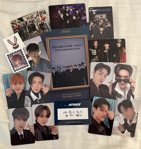 ATEEZ Golden Hour Part.1 Soundwave POPUP Offline Lucky Draw