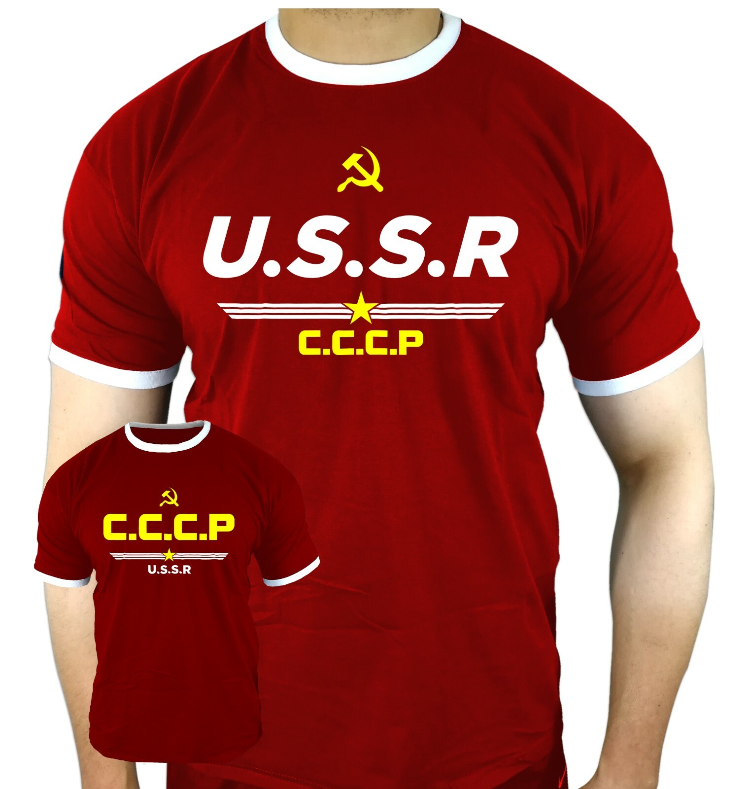 Cccp - Vintage Team Ussr T-Shirt Cccp - Vintage Team Ussr T-Shirt