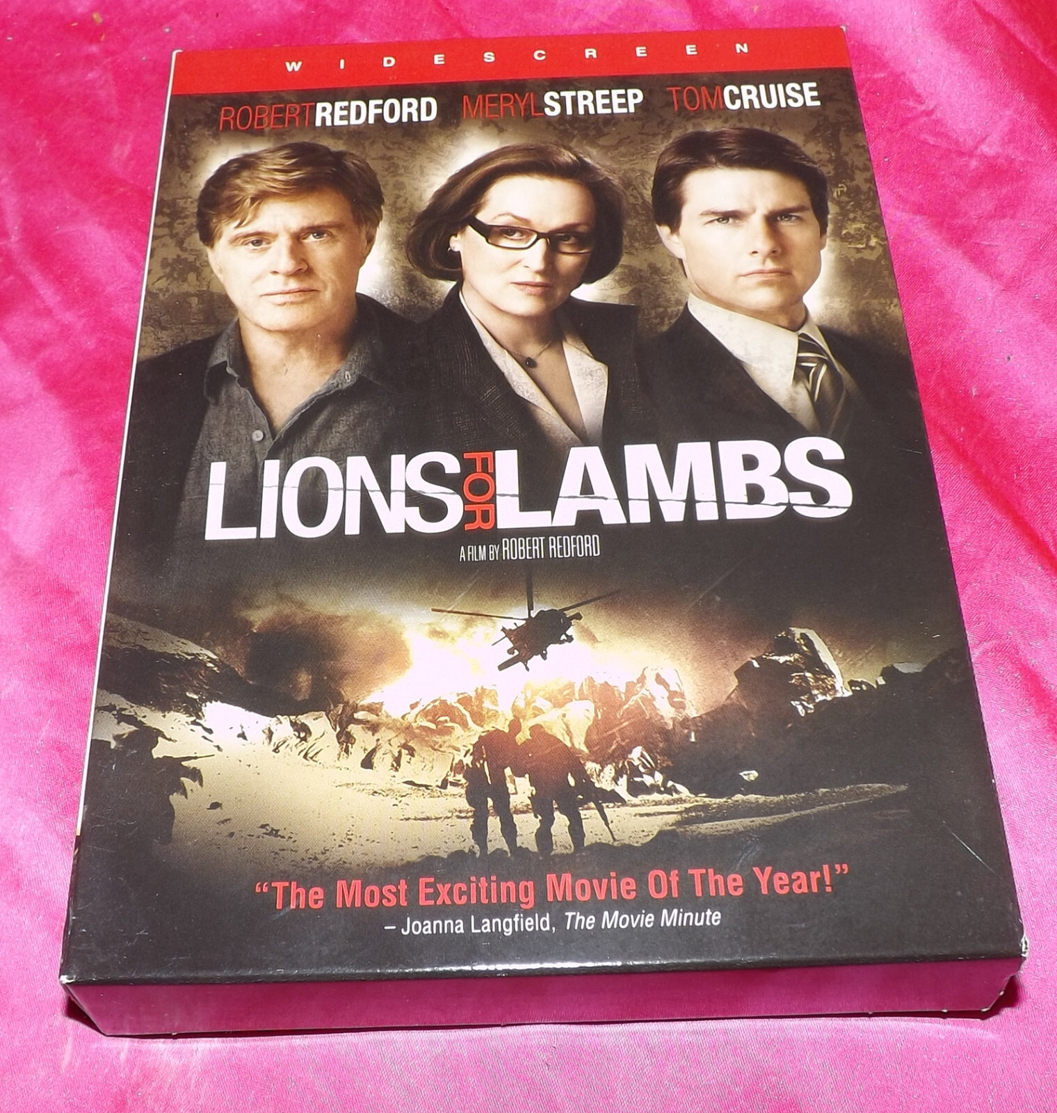 🌈 Lions for Lambs DVD Widescreen Robert Redford, Meryl