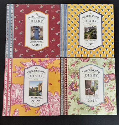 LOT 4 French Country Diary 2020, 2021, 2022 & 2023 Calendar Linda Dannenberg NEW