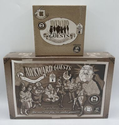 Awkward Guests: The Walton Case; Board Game w/ Kickstarter Expansion Kit