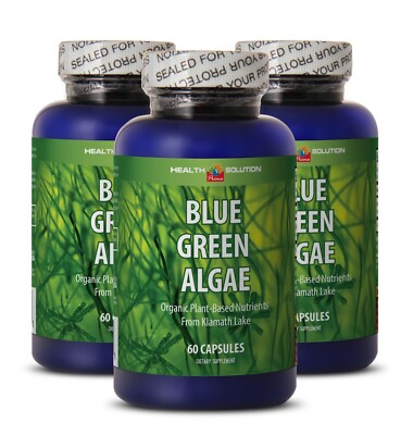 cholesterol aide - BLUE GREEN ALGAE - spirulina natural earthrise 3B