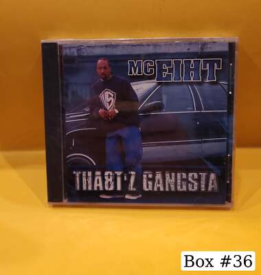 MC EIHT - That's Gangsta - 2001 - 8092982001-29 New - Sealed - CDs