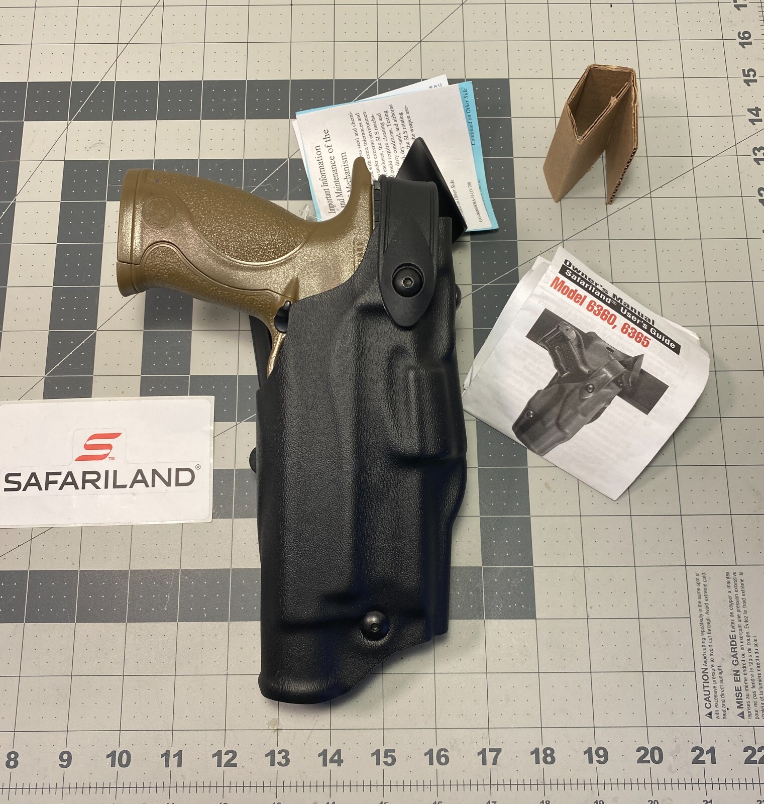 Safariland 6360 ALS/SLS Level-3 RH STX Duty Holster, S&W M&P Safariland 6360 ALS/SLS Level-3 RH STX Duty Holster, S&W M&P