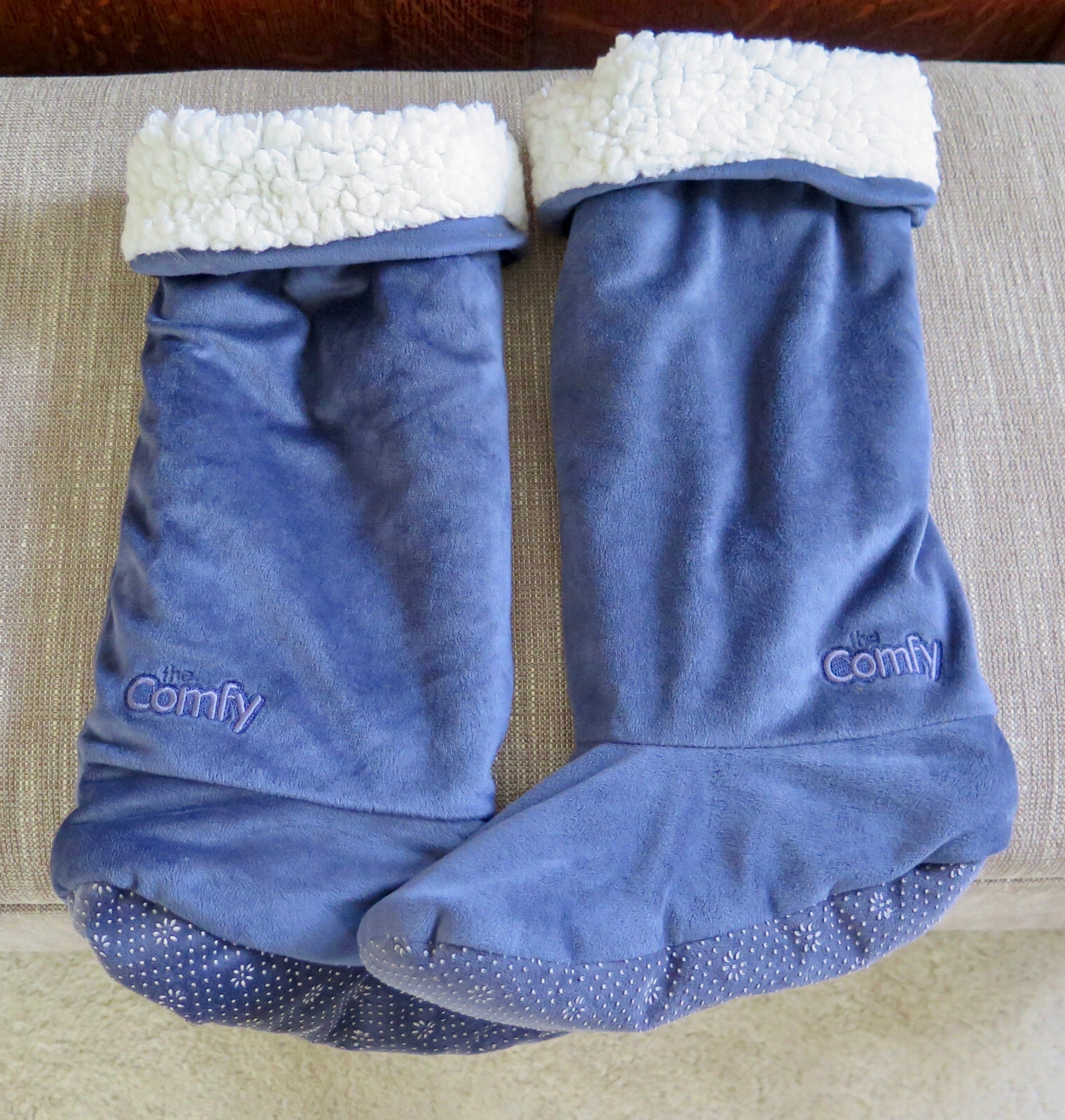 Tall Fleece Lined Lightweight Blue Size S-m/5-7