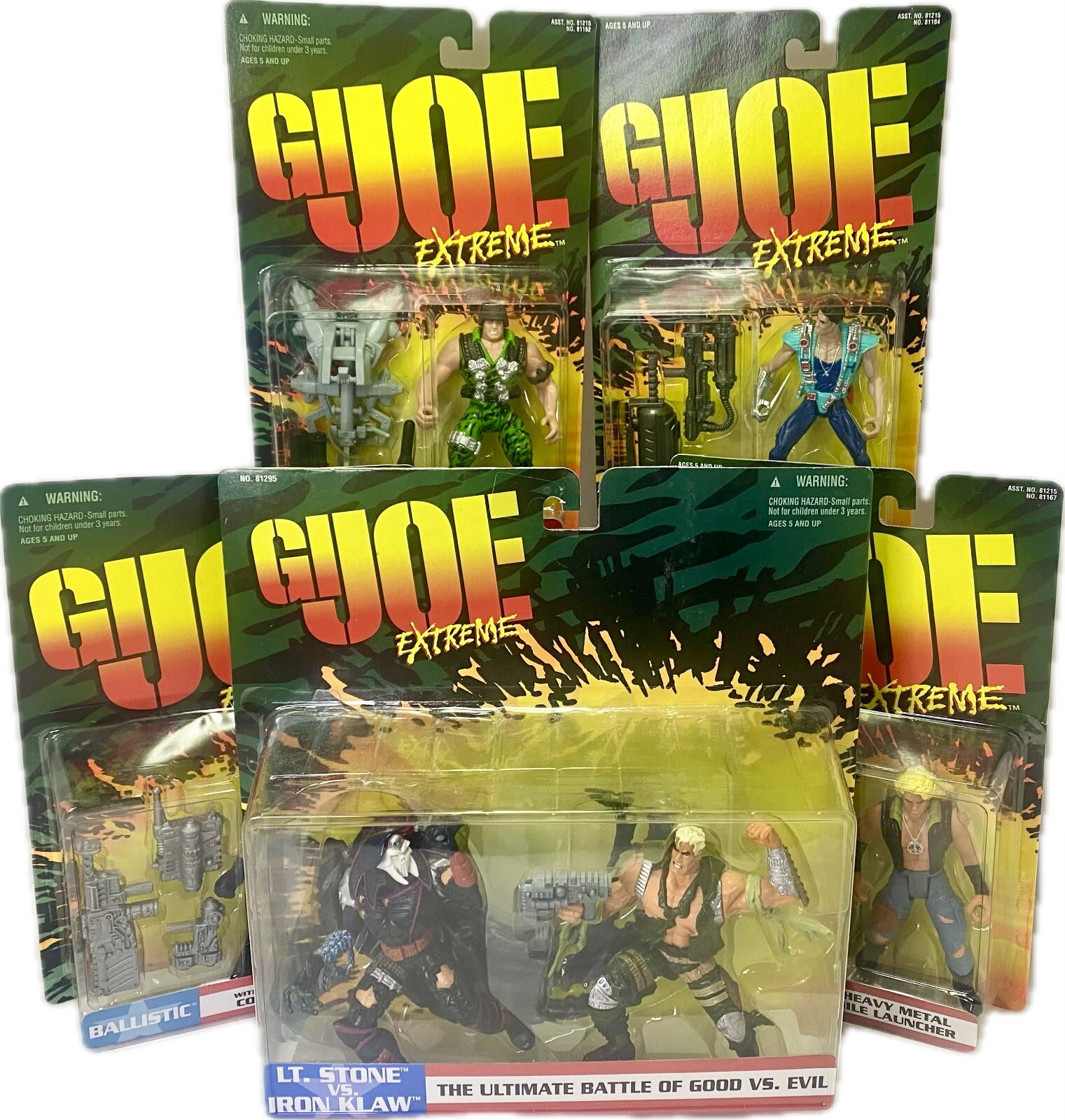 GI Joe Extreme Action Figures 1995 (you pick the GI Joe you