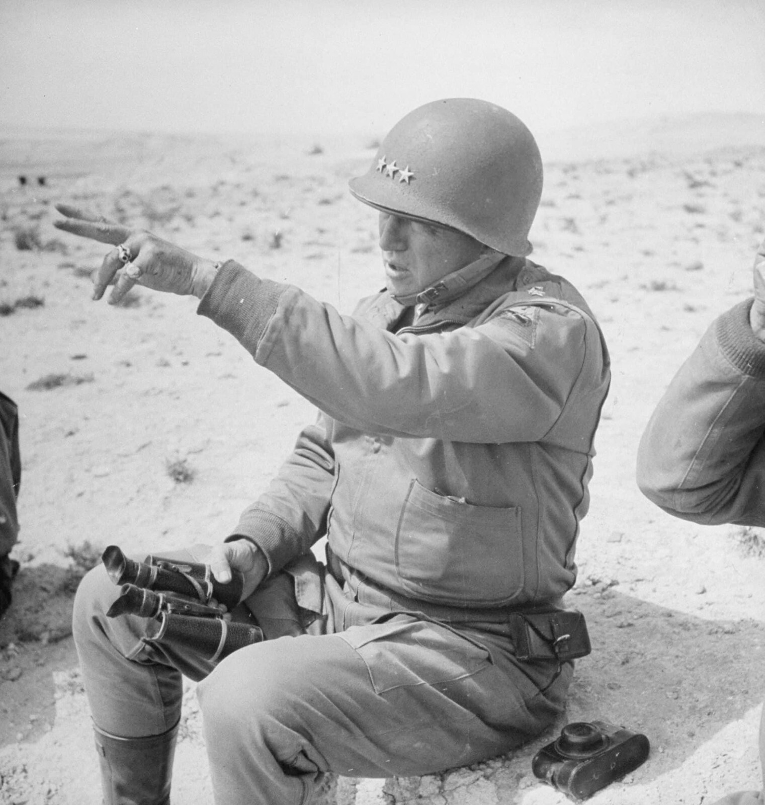 WW2 WWII Photo World War Two / US Army General George S