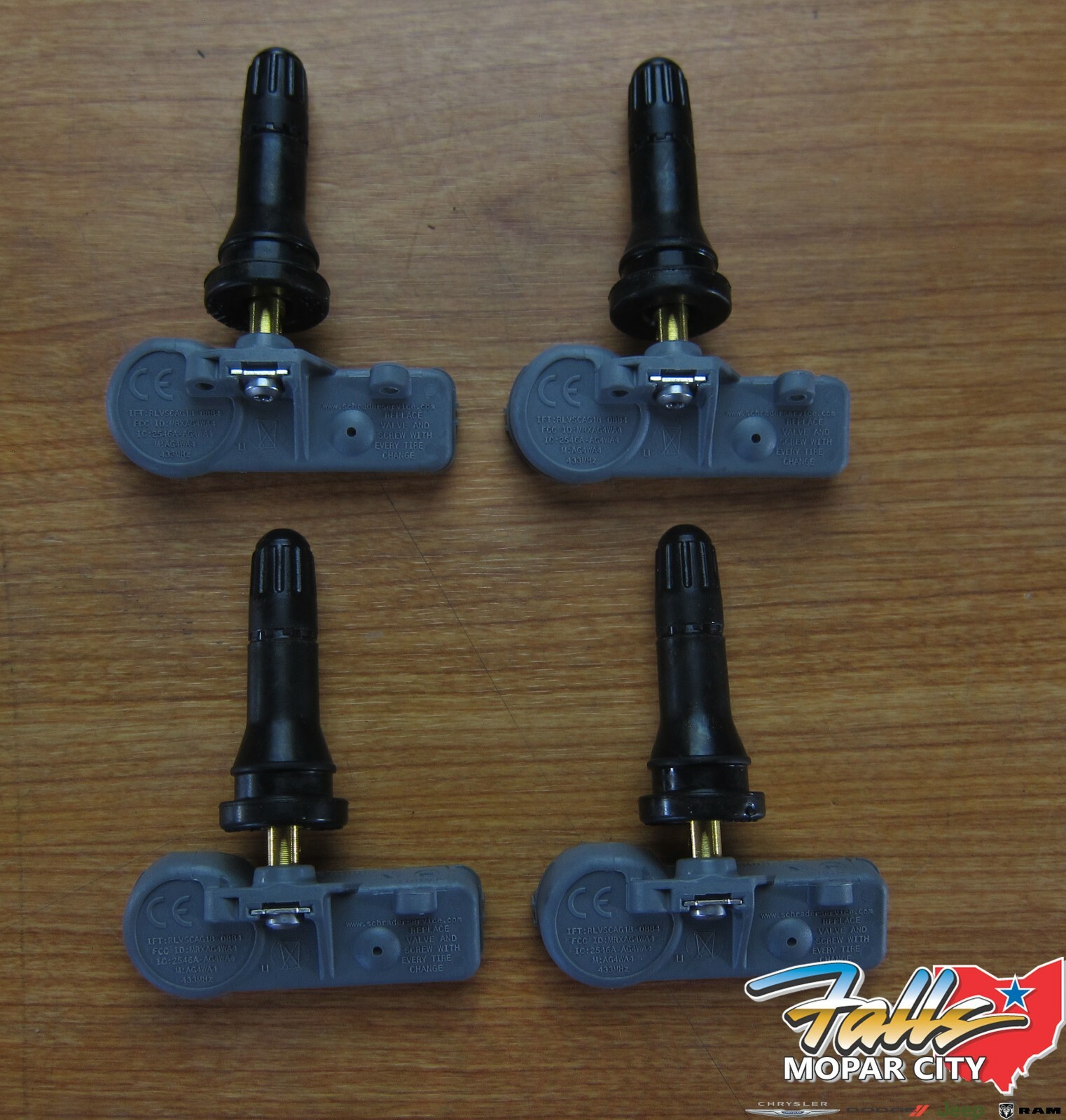 2020 Jeep Gladiator Tire Pressure Monitoring Sensors Set Of 4 New Mopar