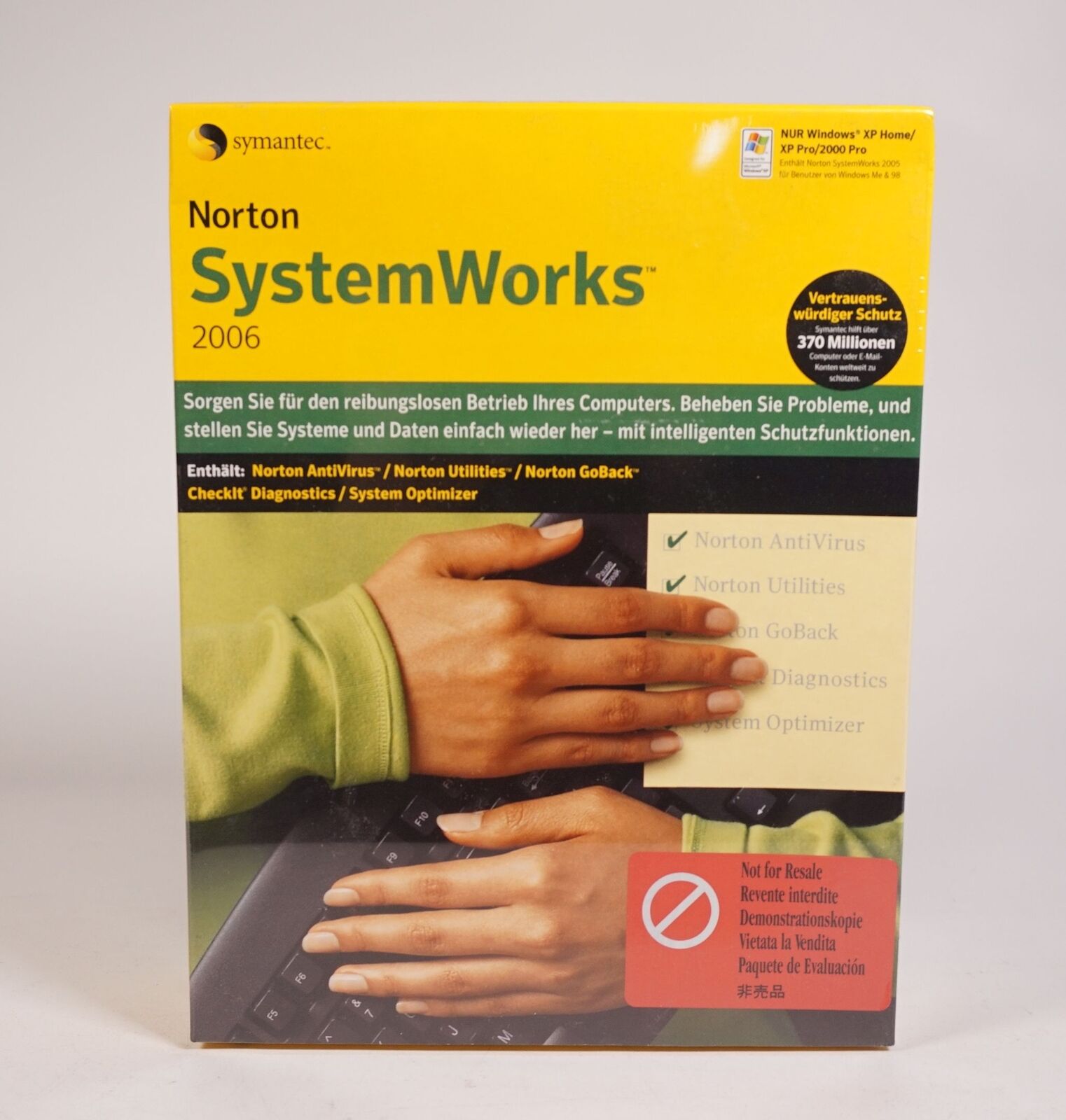 Original Norton System Works 2006 Symantec CD-Rom Demonstrationskopie OVP