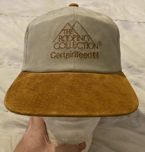 Cap Suede Bill Strapback Nos