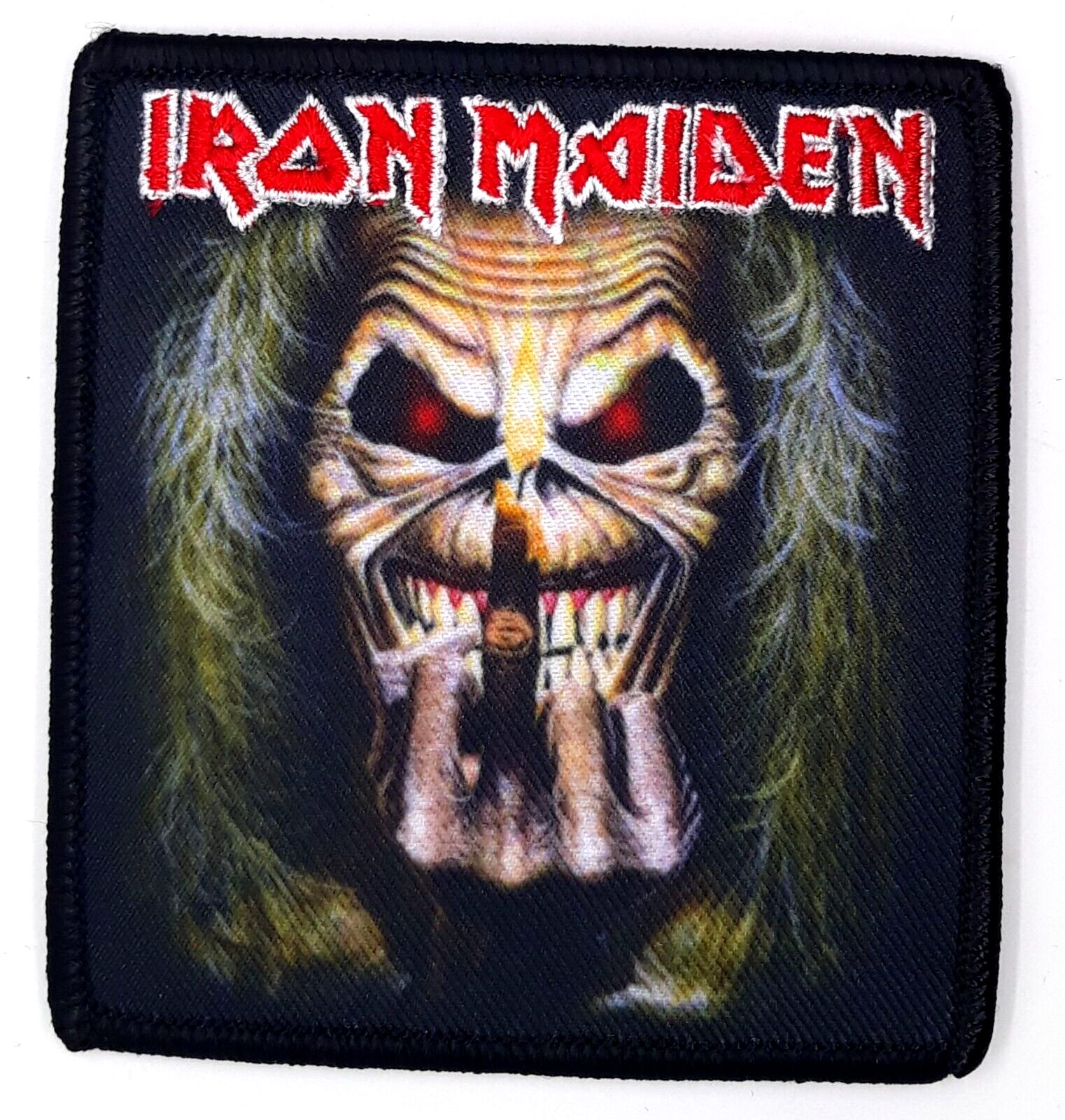 【超貴重！】初期IRON MAIDEN  直筆サイン入りハンカチ(^_−)−☆ 超貴重！】初期IRON MAIDEN 直筆サイン入りハンカチ(^_−)−