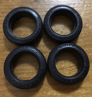 Revell/Monogram Triumph TR7 Racer Wedge Set Of 4 Dunlop TiresVintage19781/24