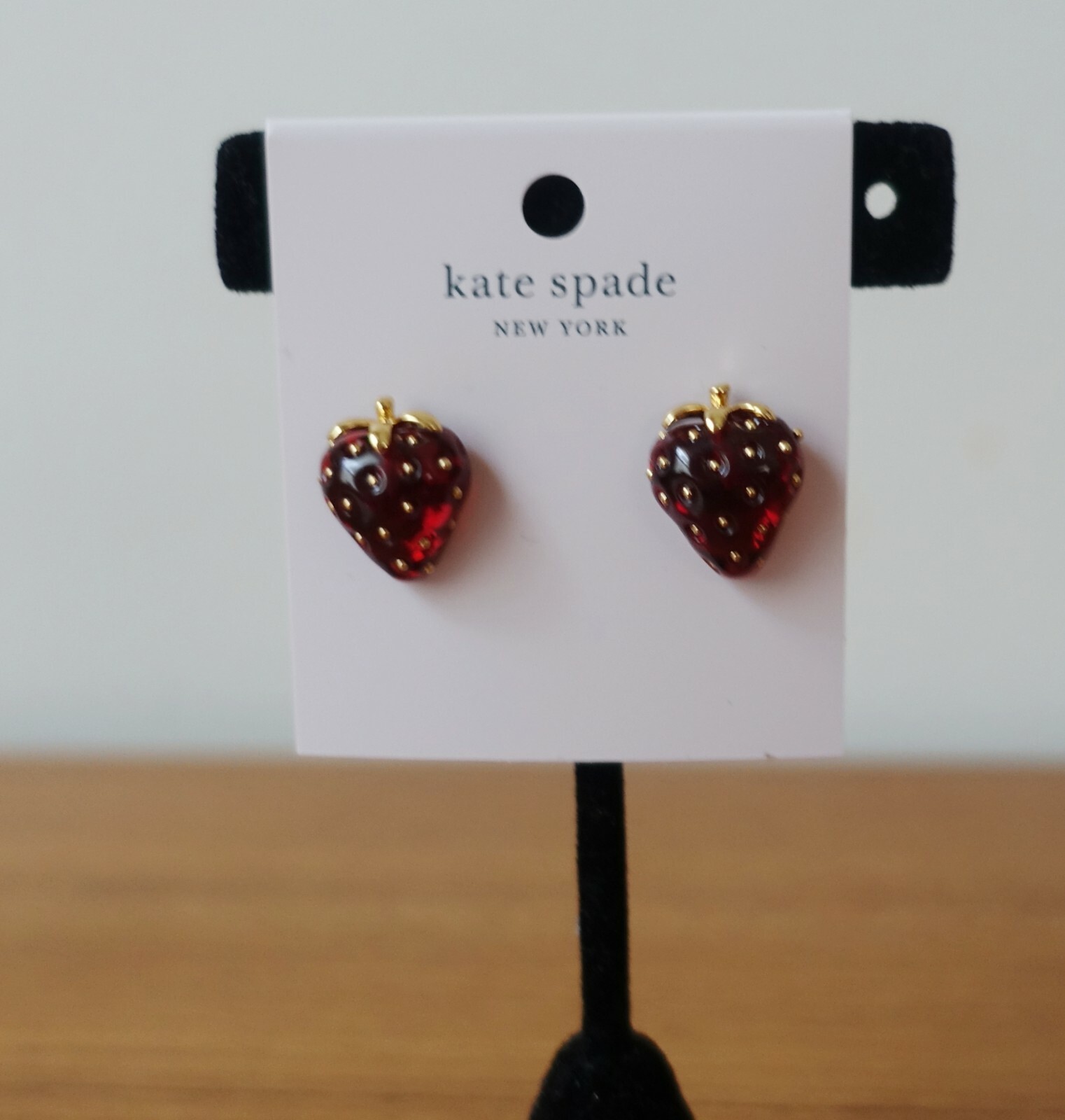 kate spade】☆ Strawberry Fields Studs ☆ ピアス